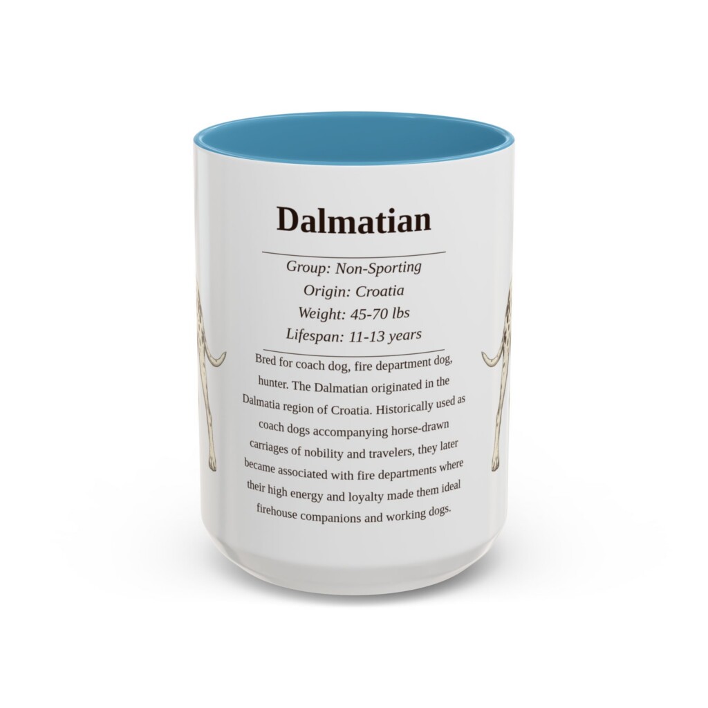 16127450377230058743_2048.jpeg 15oz Dalmatian Mug, Light Blue, front view