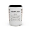 15oz Kerry Blue Terrier Mug, Illustrated Dog Breed Facts Coffee Mug, Vintage Dog Keepsake Gift