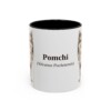 11oz Pomchi Latin Mug, Vintage Dog Coffee Mug, Dog Lover Gift