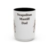 1660065837630884936_2048.jpeg 15oz Neapolitan Mastiff Dog Dad Mug, Vintage Sketch Coffee Mug, Dog Dad Gift