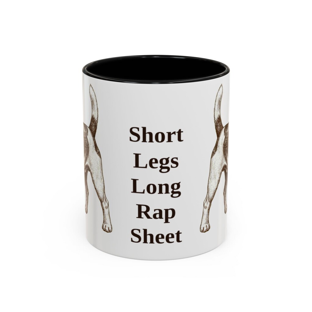 11oz Funny Russell Terrier Mug, Vintage Dog Coffee Mug, Dog Lover Gift