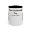 11oz Newfoundland Dog Latin Mug, Vintage Dog Coffee Mug, Dog Lover Gift