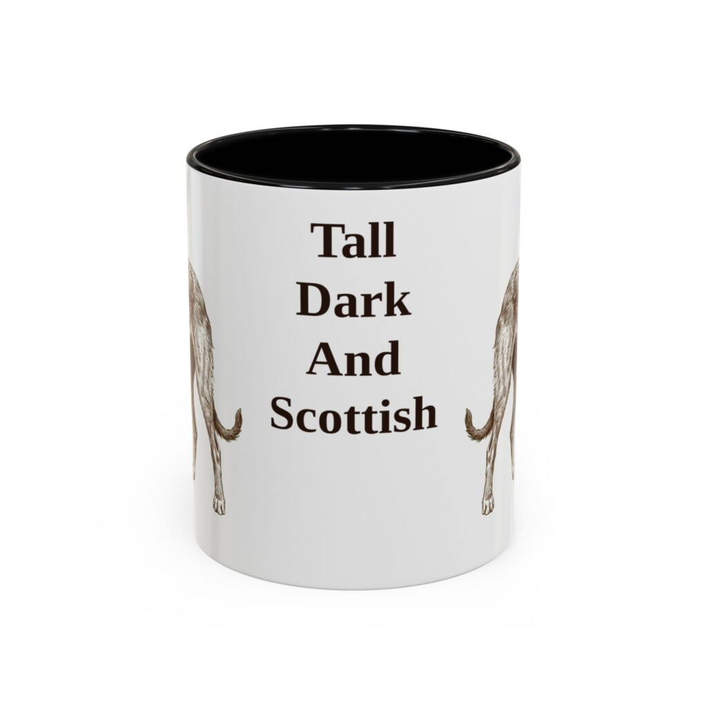 1679651221917755157_2048.jpeg 11oz Funny Scottish Deerhound Mug, Vintage Dog Coffee Mug, Dog Lover Gift