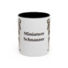 11oz Miniature Schnauzer Mug, Vintage Dog Portrait Coffee Mug, Dog Lover Gift