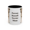 11oz Parson Russell Terrier Dog Mom Mug, Vintage Sketch Coffee Mug, Dog Mom Gift