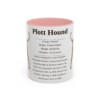 11oz Plott Hound Mug, Purple, front view