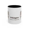 11oz Pekingese Latin Mug, Vintage Dog Coffee Mug, Dog Lover Gift