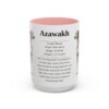 17053692402734356142_2048.jpeg 15oz Azawakh Mug, Yellow, front view