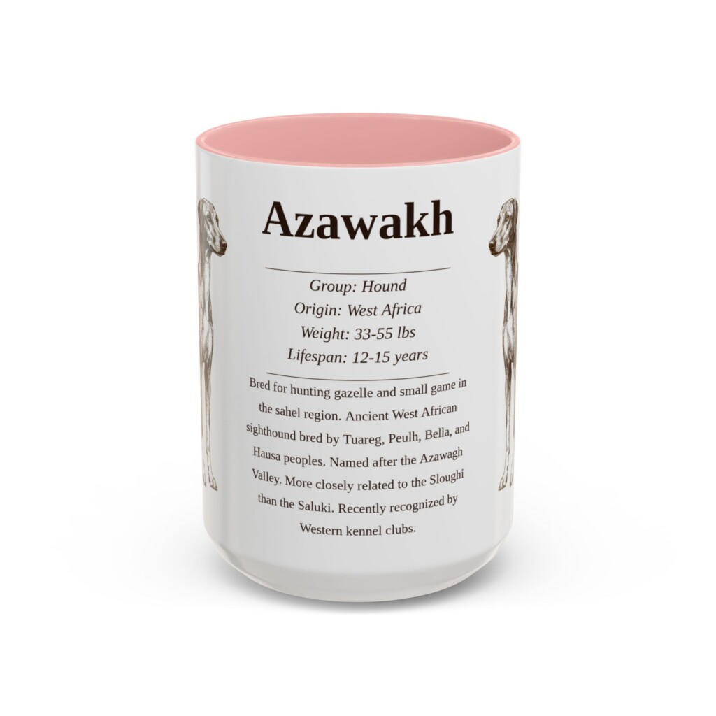17053692402734356142_2048.jpeg 15oz Azawakh Mug, Yellow, front view