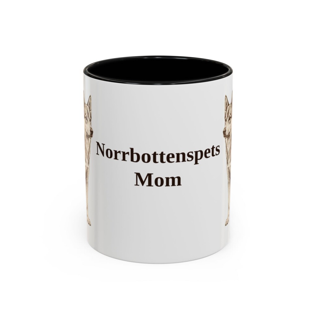 17189662254532759994_2048.jpeg 11oz Norrbottenspets Dog Mom Mug, Vintage Sketch Coffee Mug, Dog Mom Gift