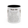 17189708343553741255_2048.jpeg 11oz Mal-Shi Mug, Illustrated Dog Breed Facts Coffee Mug, Vintage Dog Keepsake Gift