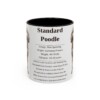 17326267351095303381_2048.jpeg 11oz Standard Poodle Mug, Illustrated Dog Breed Facts Coffee Mug, Vintage Dog Keepsake Gift