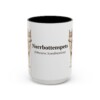 15oz Norrbottenspets Latin Mug, Vintage Dog Coffee Mug, Dog Lover Gift