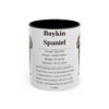 11oz Boykin Spaniel Mug, Black, front view