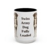 15oz Funny Greater Swiss Mountain Dog Mug, Vintage Dog Coffee Mug, Dog Lover Gift