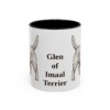 11oz Glen of Imaal Terrier Mug, Vintage Dog Portrait Coffee Mug, Dog Lover Gift