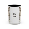 17859365776535141938_2048.jpeg 15oz Pit Bull Mug, Vintage Dog Portrait Coffee Mug, Dog Lover Gift