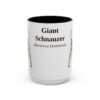 15oz Giant Schnauzer Latin Mug, Vintage Dog Coffee Mug, Dog Lover Gift