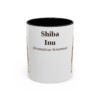 11oz Shiba Inu Latin Mug, Vintage Dog Coffee Mug, Dog Lover Gift