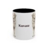 11oz Kuvasz Mug, Vintage Dog Portrait Coffee Mug, Dog Lover Gift