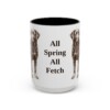 18035036439473083402_2048.jpeg 15oz Funny Springador Mug, Vintage Dog Coffee Mug, Dog Lover Gift
