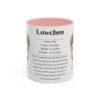 11oz Lowchen Mug, Purple, front view