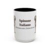 15oz Spinone Italiano Latin Mug, Vintage Dog Coffee Mug, Dog Lover Gift