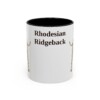 11oz Rhodesian Ridgeback Mug, Vintage Dog Portrait Coffee Mug, Dog Lover Gift