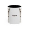 11oz Mutt Mug, Vintage Dog Portrait Coffee Mug, Dog Lover Gift