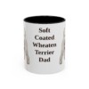 1855176056920318825_2048.jpeg 11oz Soft Coated Wheaten Terrier Dog Dad Mug, Vintage Sketch Coffee Mug, Dog Dad Gift