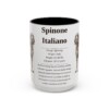 15oz Spinone Italiano Mug, Illustrated Dog Breed Facts Coffee Mug, Vintage Dog Keepsake Gift