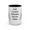 15oz Soft Coated Wheaten Terrier Dog Mom Mug, Vintage Sketch Coffee Mug, Dog Mom Gift
