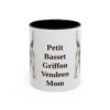 11oz Petit Basset Griffon Vendeen Dog Mom Mug, Vintage Sketch Coffee Mug, Dog Mom Gift