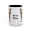 15oz Pumi Dog Mom Mug, Vintage Sketch Coffee Mug, Dog Mom Gift