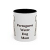 11oz Portuguese Water Dog Dog Mom Mug, Vintage Sketch Coffee Mug, Dog Mom Gift