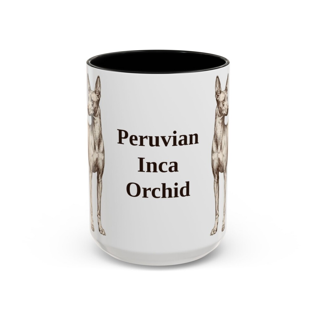 236844892178771035_2048.jpeg 15oz Peruvian Inca Orchid Mug, Vintage Dog Portrait Coffee Mug, Dog Lover Gift