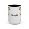 15oz Sloughi Mug, Vintage Dog Portrait Coffee Mug, Dog Lover Gift