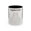 253714545255424273_2048.jpeg 11oz Jagdterrier Mug, Illustrated Dog Breed Facts Coffee Mug, Vintage Dog Keepsake Gift