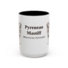 2642661756995600697_2048-1.jpeg 15oz Pyrenean Mastiff Latin Mug, Vintage Dog Coffee Mug, Dog Lover Gift