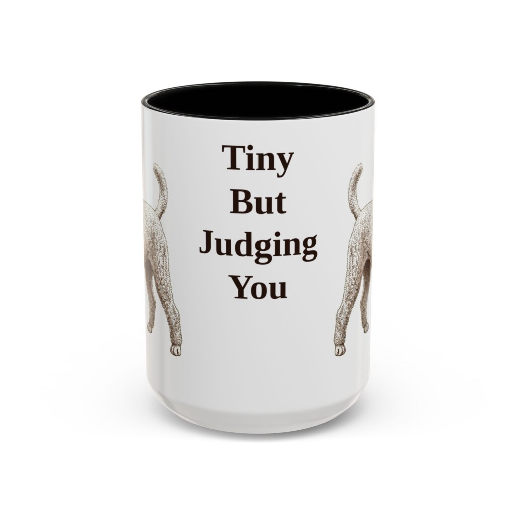 2710179566422333649_2048.jpeg 15oz Funny Toy Poodle Mug, Vintage Dog Coffee Mug, Dog Lover Gift