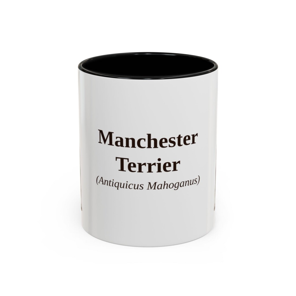 2724627181749063219_2048.jpeg 11oz Manchester Terrier Latin Mug, Vintage Dog Coffee Mug, Dog Lover Gift