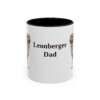 11oz Leonberger Dog Dad Mug, Vintage Sketch Coffee Mug, Dog Dad Gift