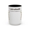 2777460289381134901_2048.jpeg 15oz Labradoodle Latin Mug, Vintage Dog Coffee Mug, Dog Lover Gift