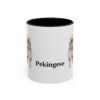 11oz Pekingese Mug, Vintage Dog Portrait Coffee Mug, Dog Lover Gift
