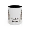 11oz Norfolk Terrier Mug, Vintage Dog Portrait Coffee Mug, Dog Lover Gift