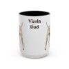 15oz Vizsla Dog Dad Mug, Vintage Sketch Coffee Mug, Dog Dad Gift