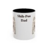 11oz Shih-Poo Dog Dad Mug, Vintage Sketch Coffee Mug, Dog Dad Gift