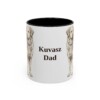 11oz Kuvasz Dog Dad Mug, Vintage Sketch Coffee Mug, Dog Dad Gift