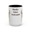 15oz Funny Siberian Husky Mug, Vintage Dog Coffee Mug, Dog Lover Gift