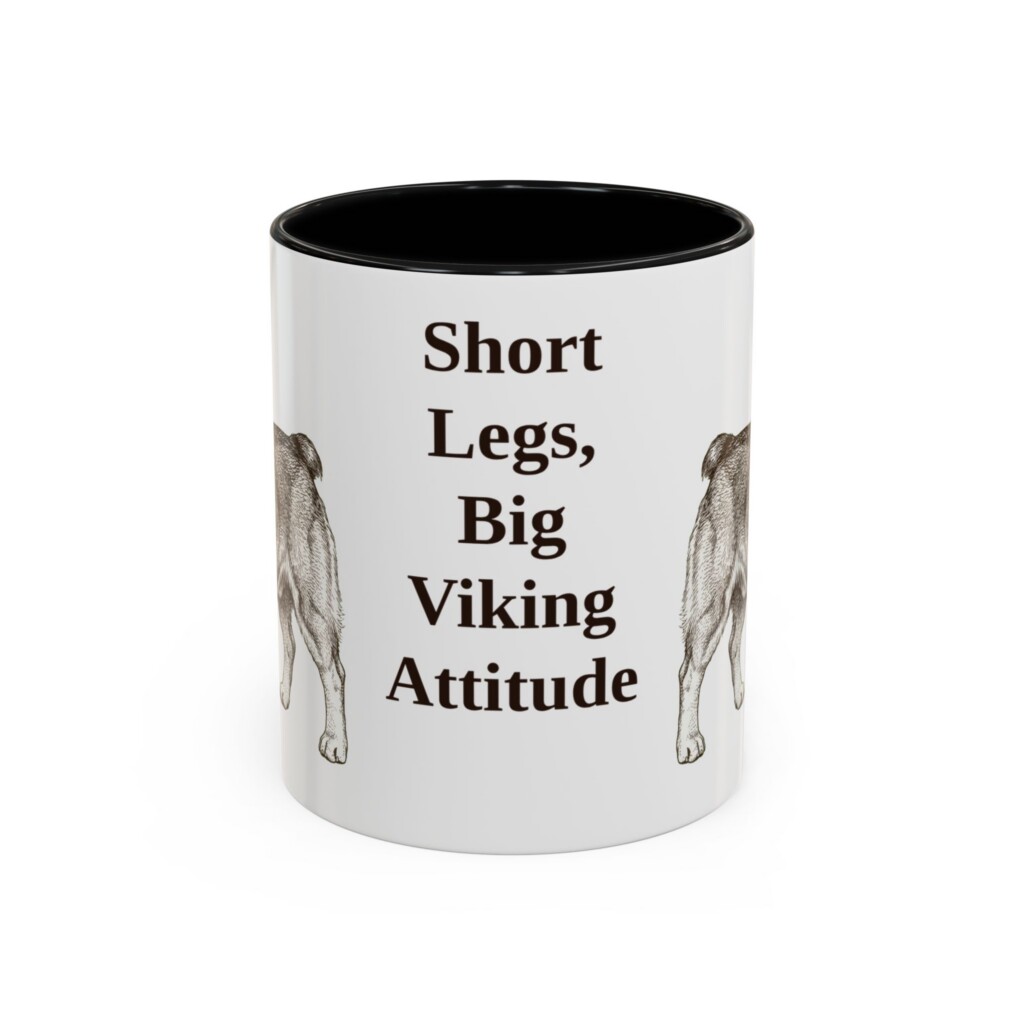 3029056378349159143_2048.jpeg 11oz Funny Swedish Vallhund Mug, Vintage Dog Coffee Mug, Dog Lover Gift